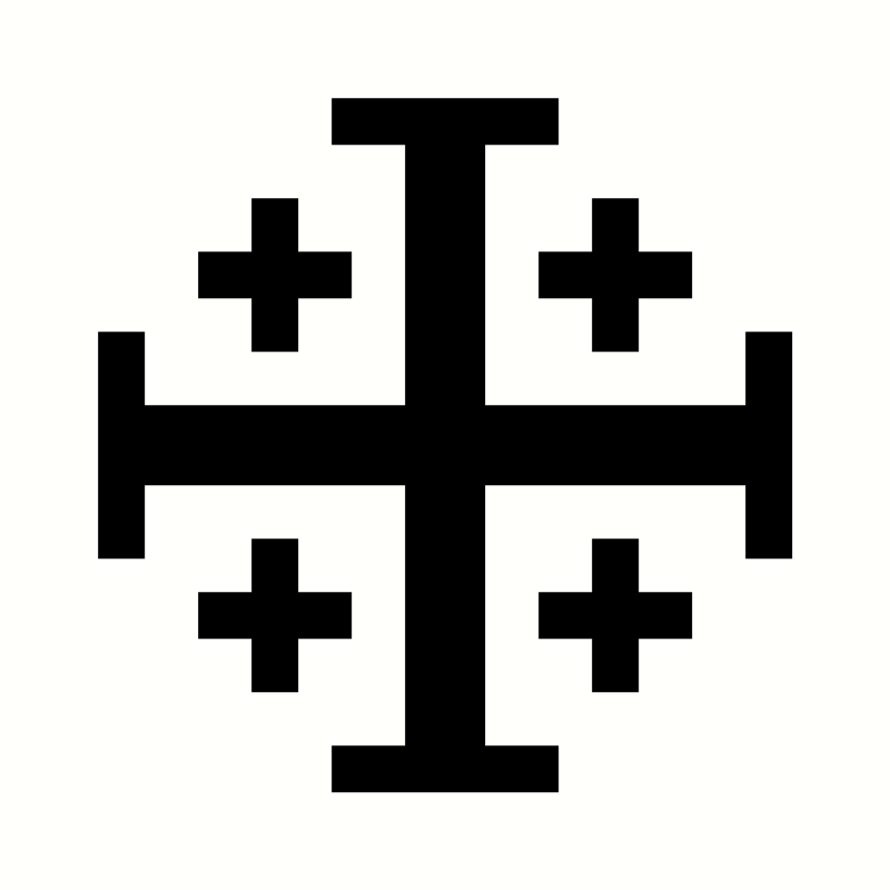 croix de jérusalem